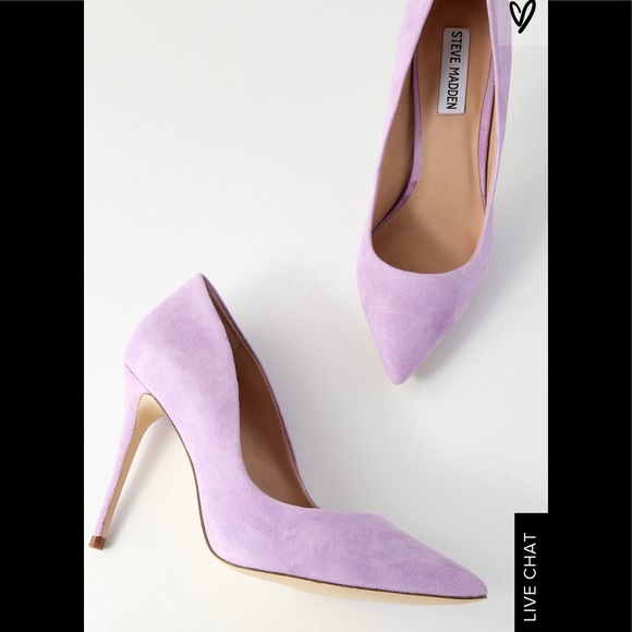 steve madden lavender heels